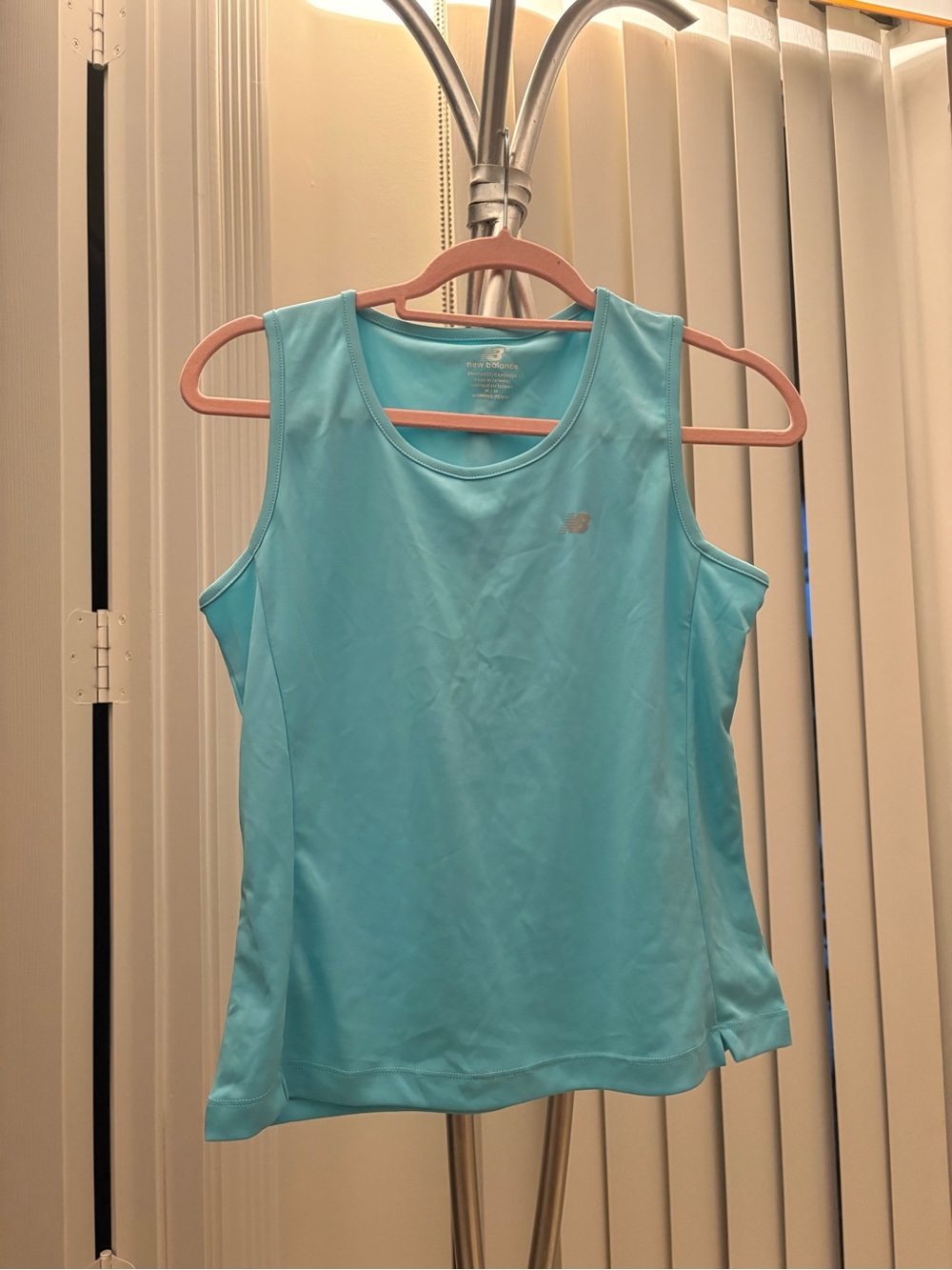 New Balance Women’s Aqua Blue Performance Tank